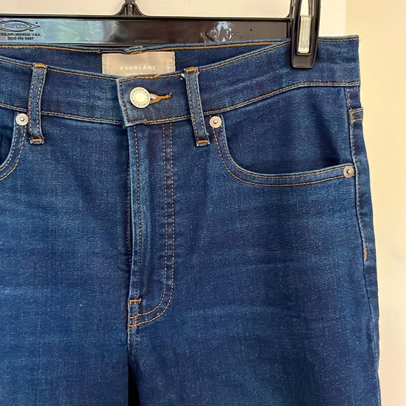 Everlane - High Rise Skinny Jeans, Size 28 Ankle - Picture 7 of 8